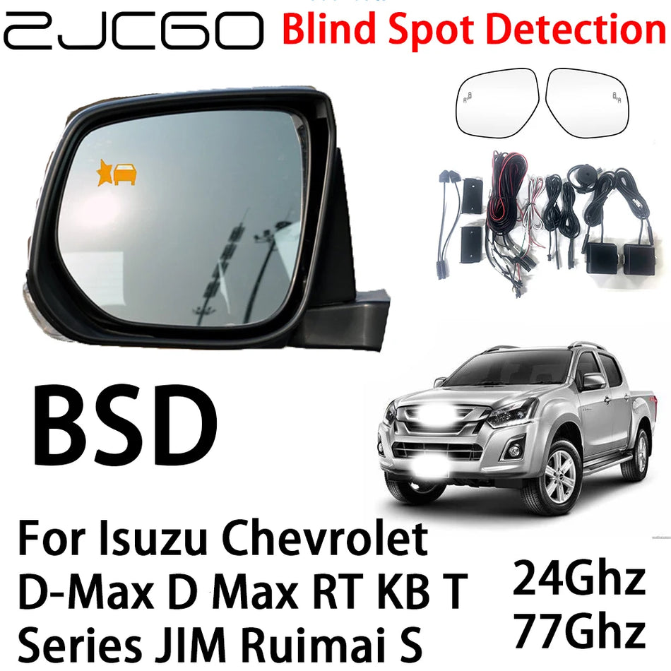 Dode Hoek Radar Waarschuwingssysteem Voor Isuzu D-Max RT 2011-Heden Met 700m Detectie