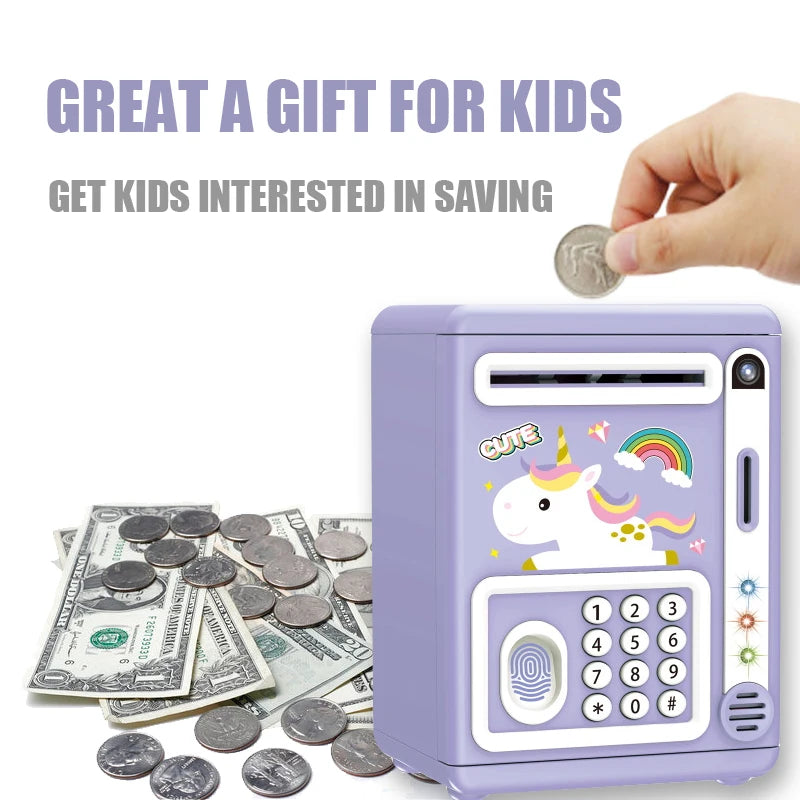 Gift Box Electronic Savings Tank With Automatic Paper Roll