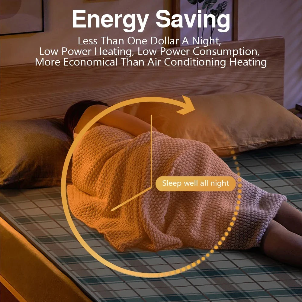 Electric Blanket 220V Thicken Thermostat &ndash; Cozy Warmth