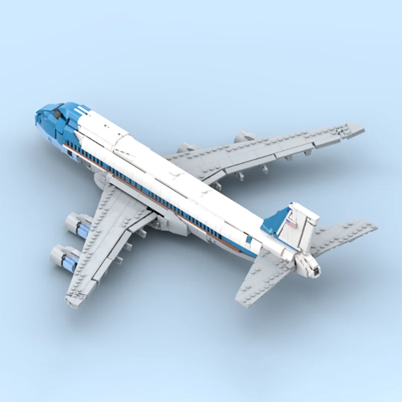 MOC Boeing 747 Passenger Aircraft Building Blocks Set