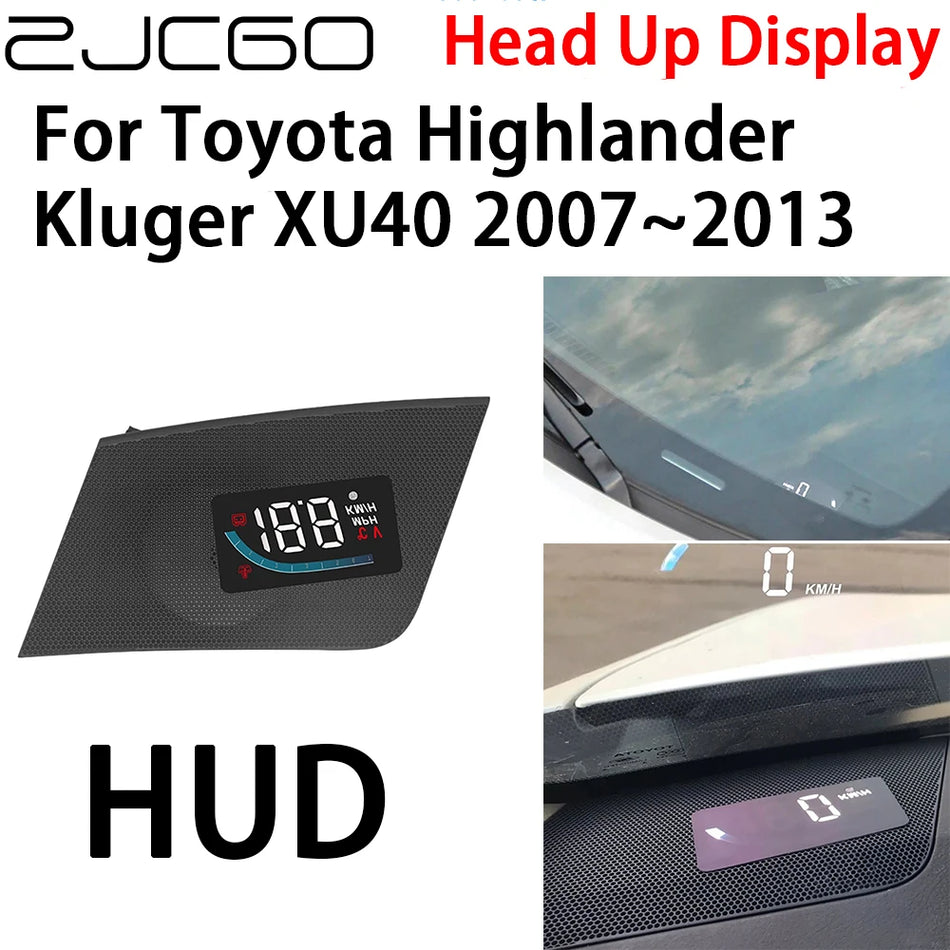 Car HUD Head Up Display for Toyota Highlander XU40 2007-2013