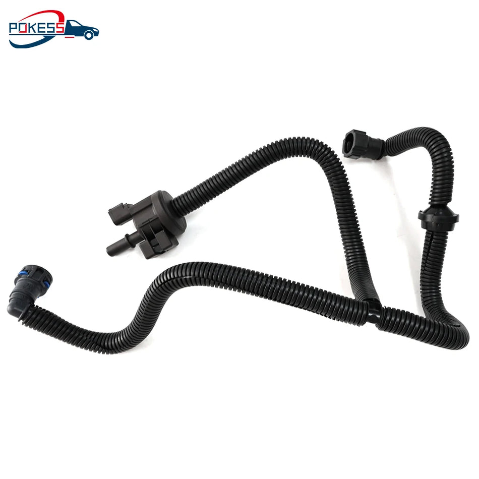 Carbon Canister Solenoid Valve Assembly with Tube for Ford Mondeo 2013-2017 1.5T