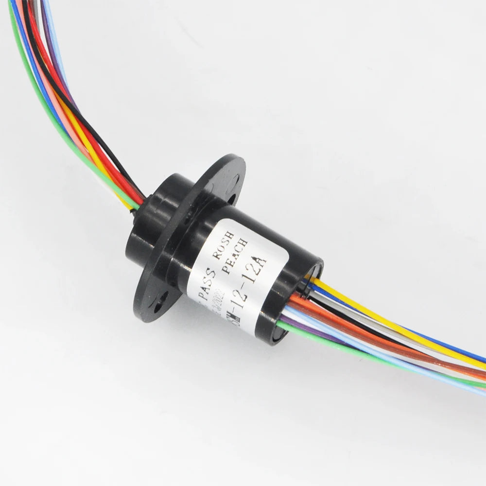 Micro Rotate Slip Ring 2A 12.5mm - Multi Channel Options