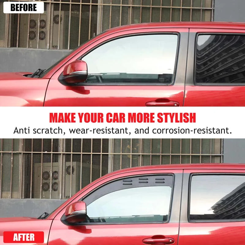 Αυτοκόλλητο Μαύρου Αεραγωγού από Κράμα Αλουμινίου για Toyota Tacoma