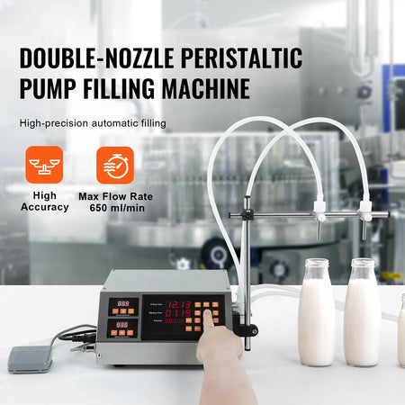 SYD-650 Liquid Filling Machine &ndash; Two Nozzle Auto Fill
