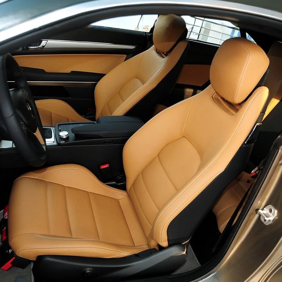 Coprisedili in pelle Nappa per Mercedes E Class Coupe C207