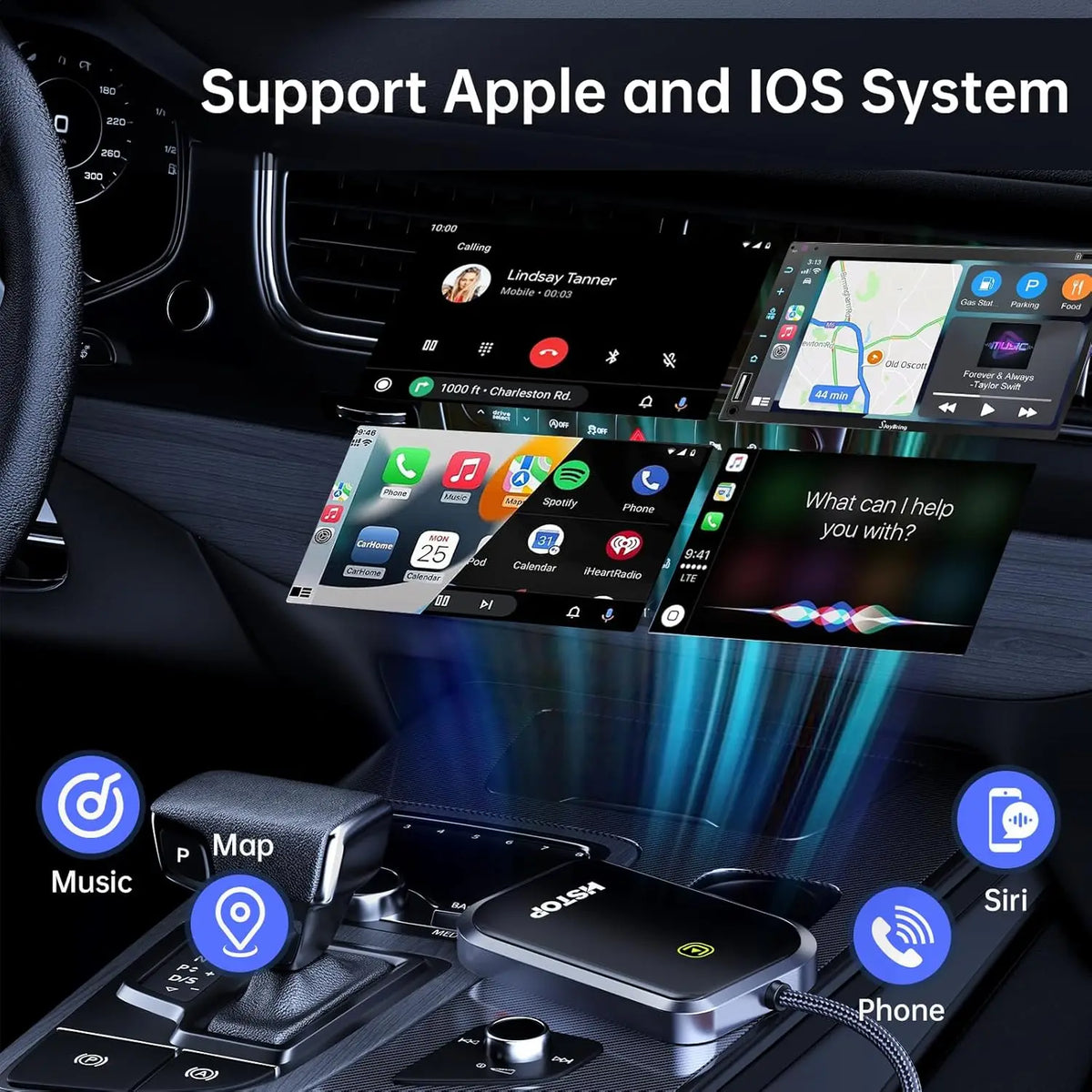 CarPlay Wireless Adapter 2024 &ndash; Seamless Wireless CarPlay