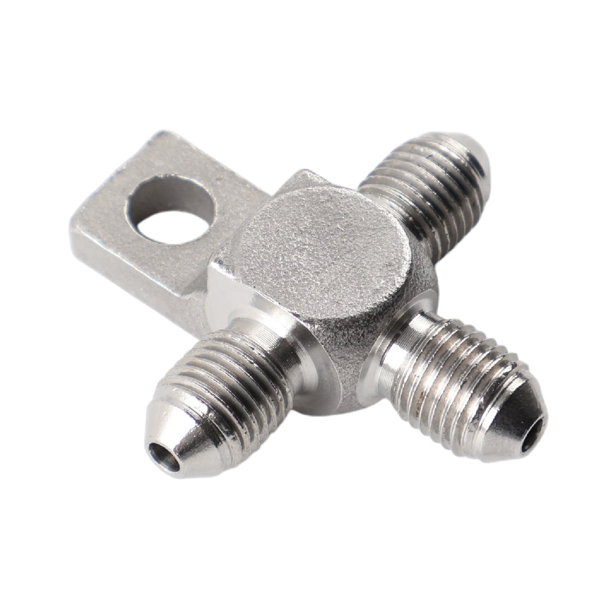 SS304 Stainless Steel 3AN 3-Way Tee Brake Hose Fitting by InterCyprus Trading Ltd