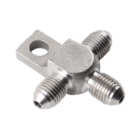 SS304 Stainless Steel 3AN 3-Way Tee Brake Hose Fitting by InterCyprus Trading Ltd