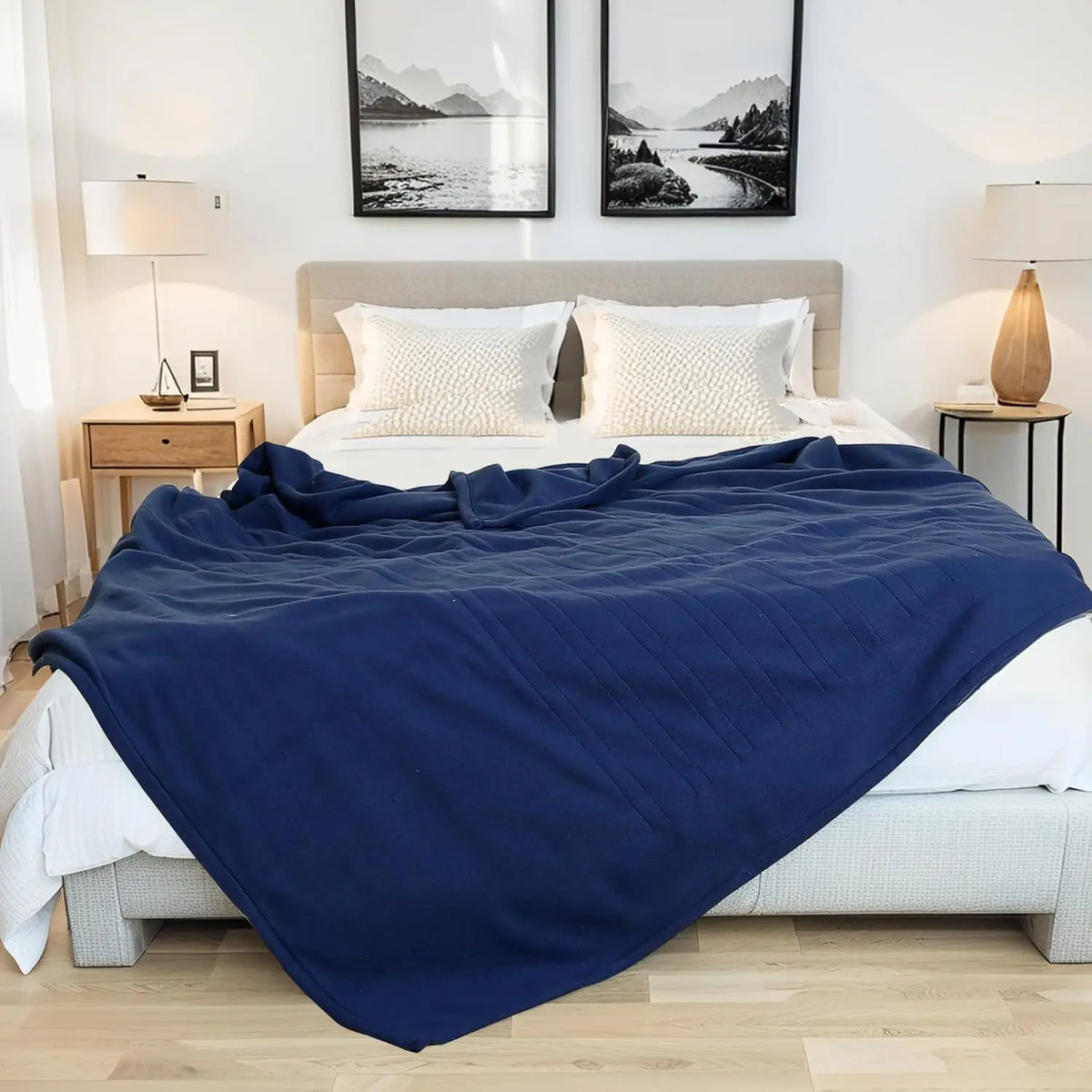 YAKEE Electric Blanket Full - Soft Warm Heating Auto Shutoff 100x130cm / CHINA