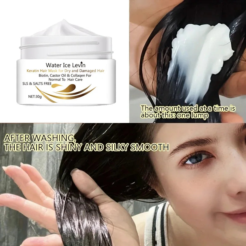 Keratine Magical Hair Mask &ndash; Deep Moisturizing Repair for Dry Frizzy Hair