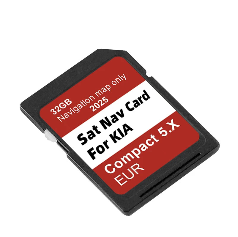 Sat Nav Update SD Card 2025 Kia 32GB GPS Maps - Latest Maps