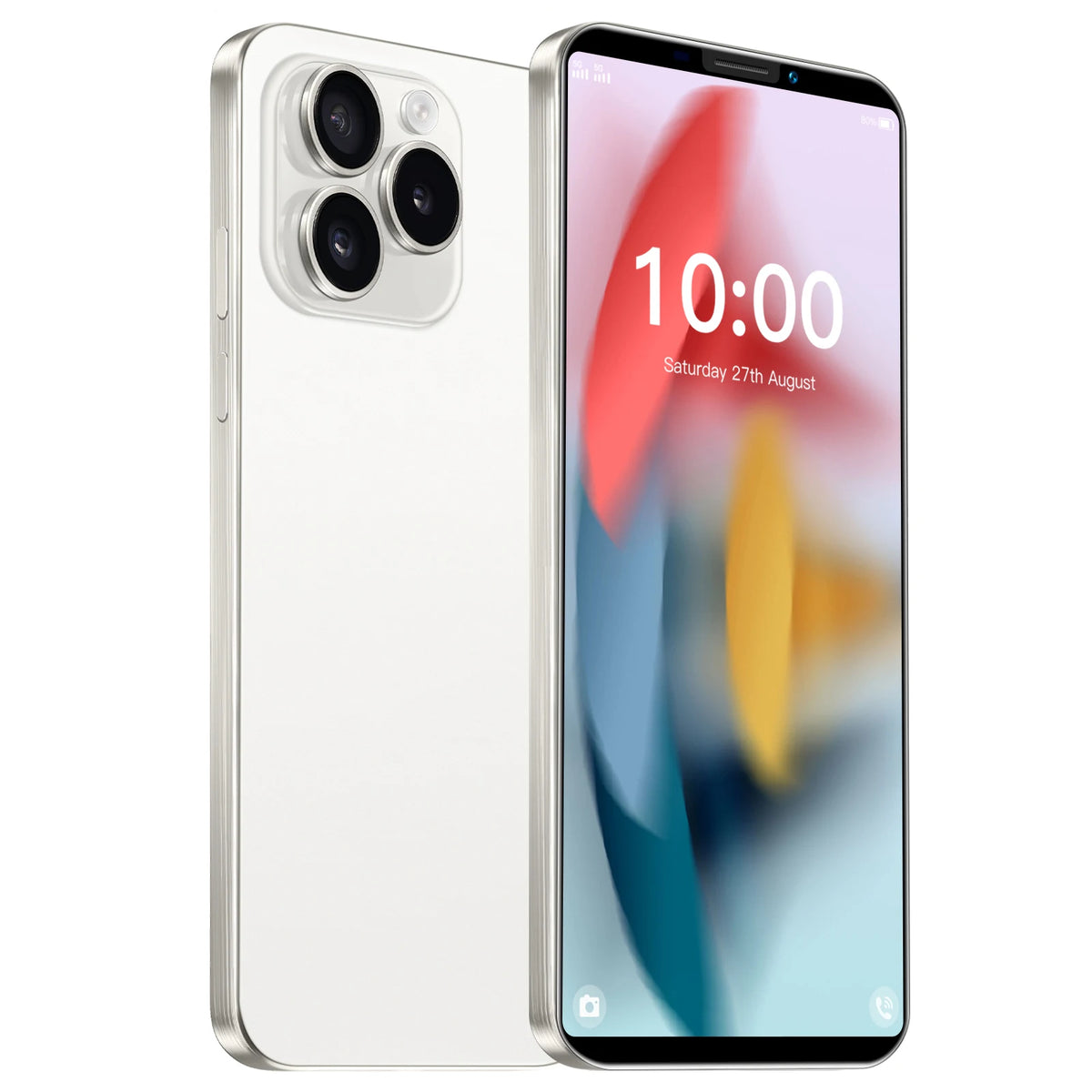 FUFFI-Note 16 - Compact Android Phone With Dual SIM WHITE / Official Standard / 16g