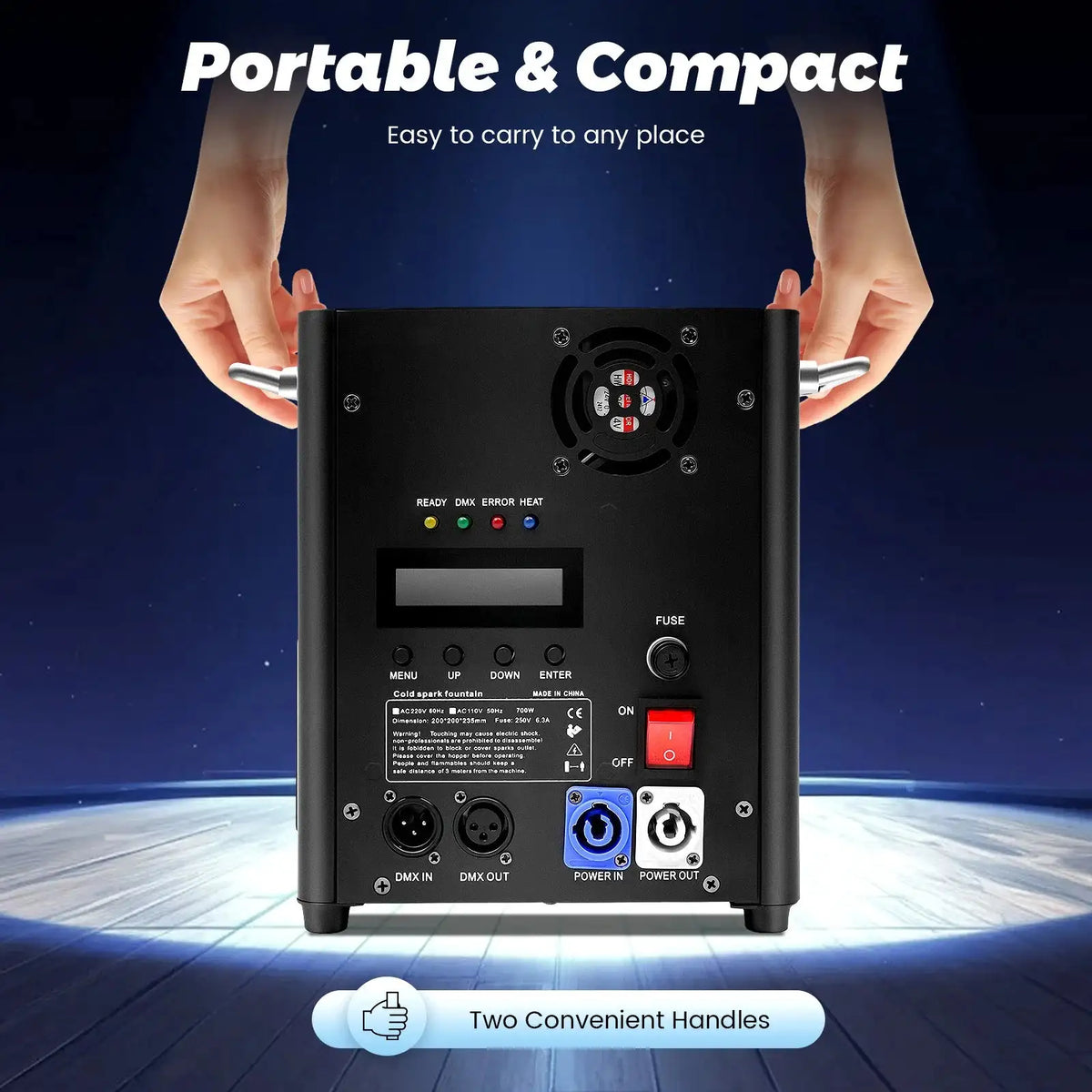 700W Stage Special Effect Machine &ndash; Portable Fountain