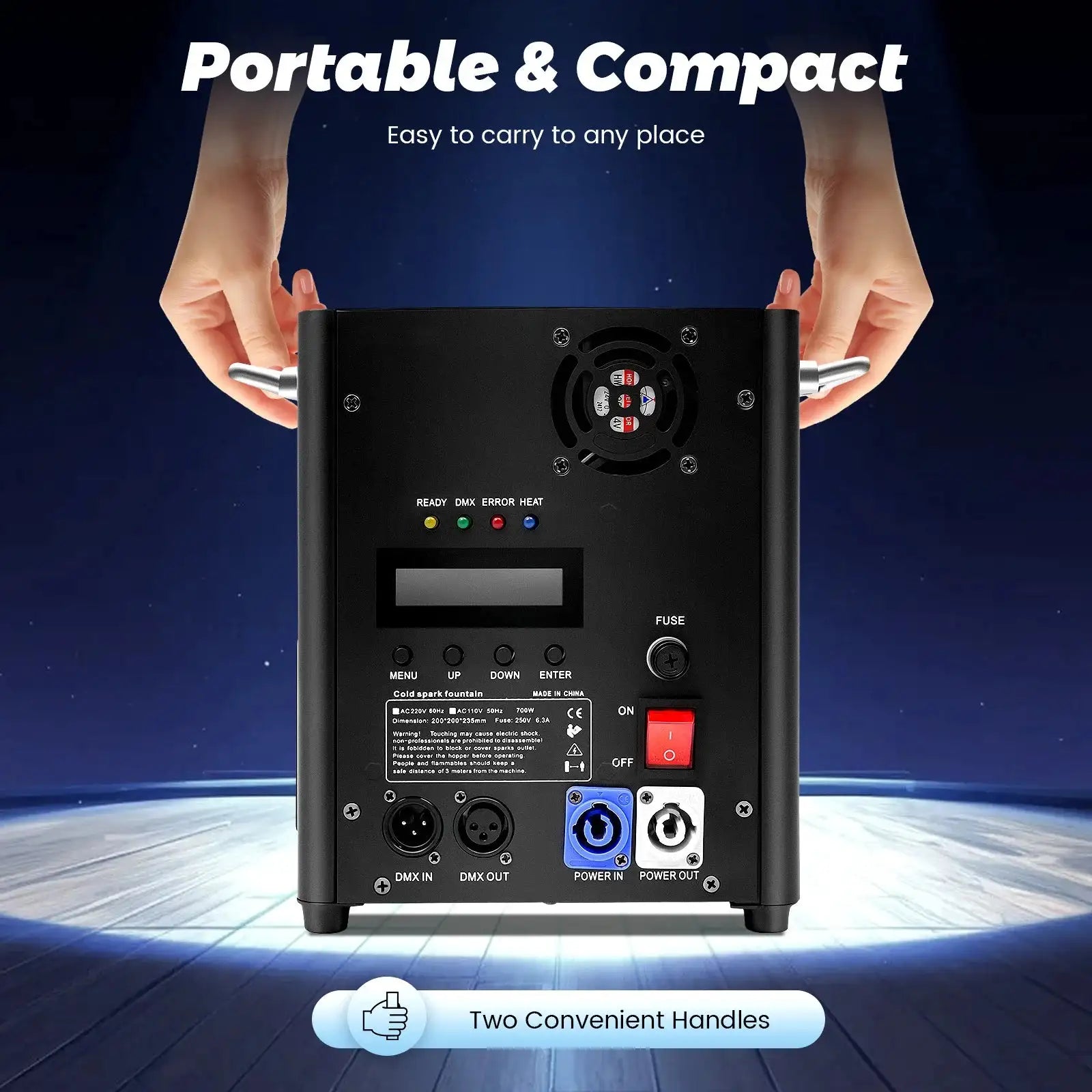 700W Stage Special Effect Machine &ndash; Portable Fountain