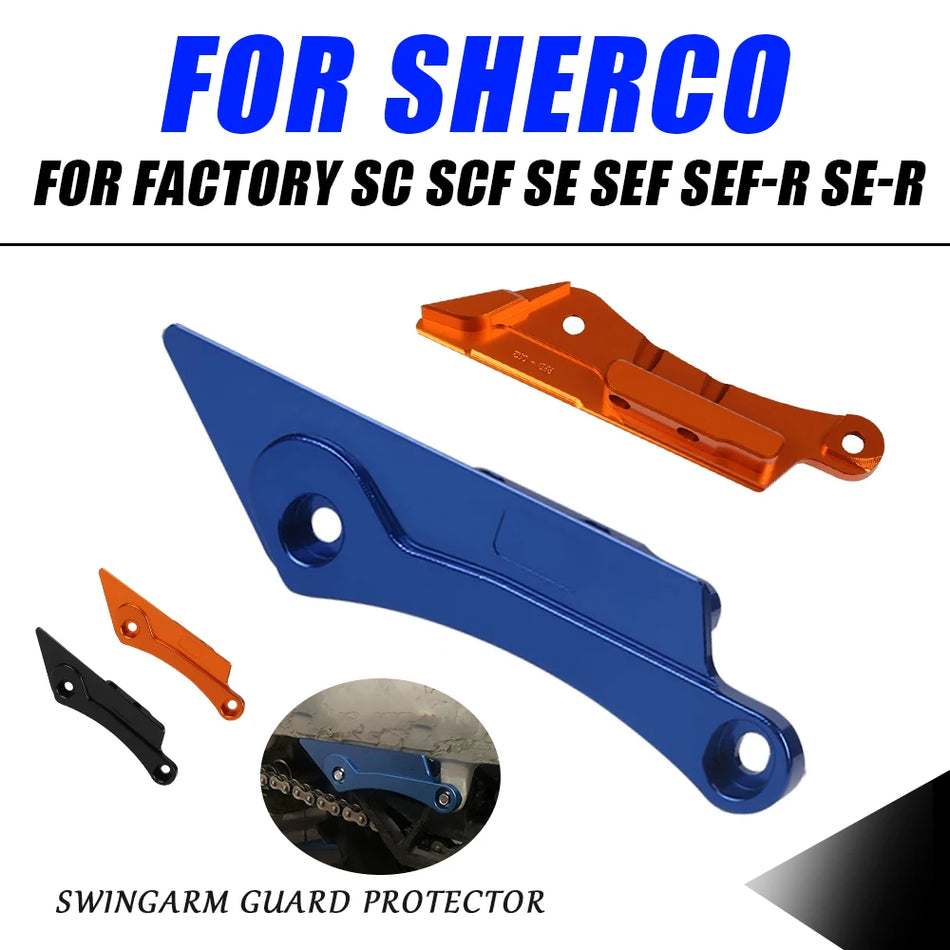Sherco Swingarm Guard ja Chain Guide Cover Protector SC300 SE300 SER300:lle