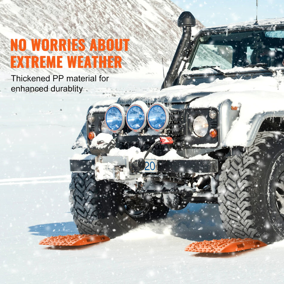 10 Τόνοι Πίνακες Έλξης Στρατηγικών Ανάκτησης Offroad Ζευγάρι