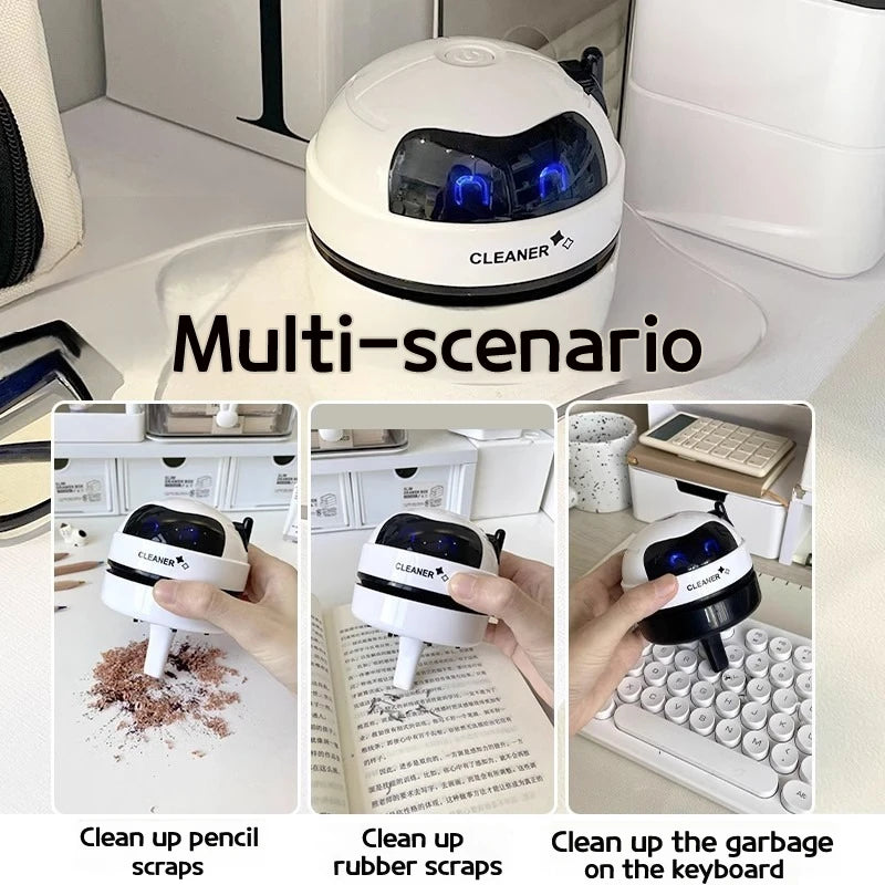 Desktop Mini Rechargeable Vacuum Car Keyboard Dust Cleaning