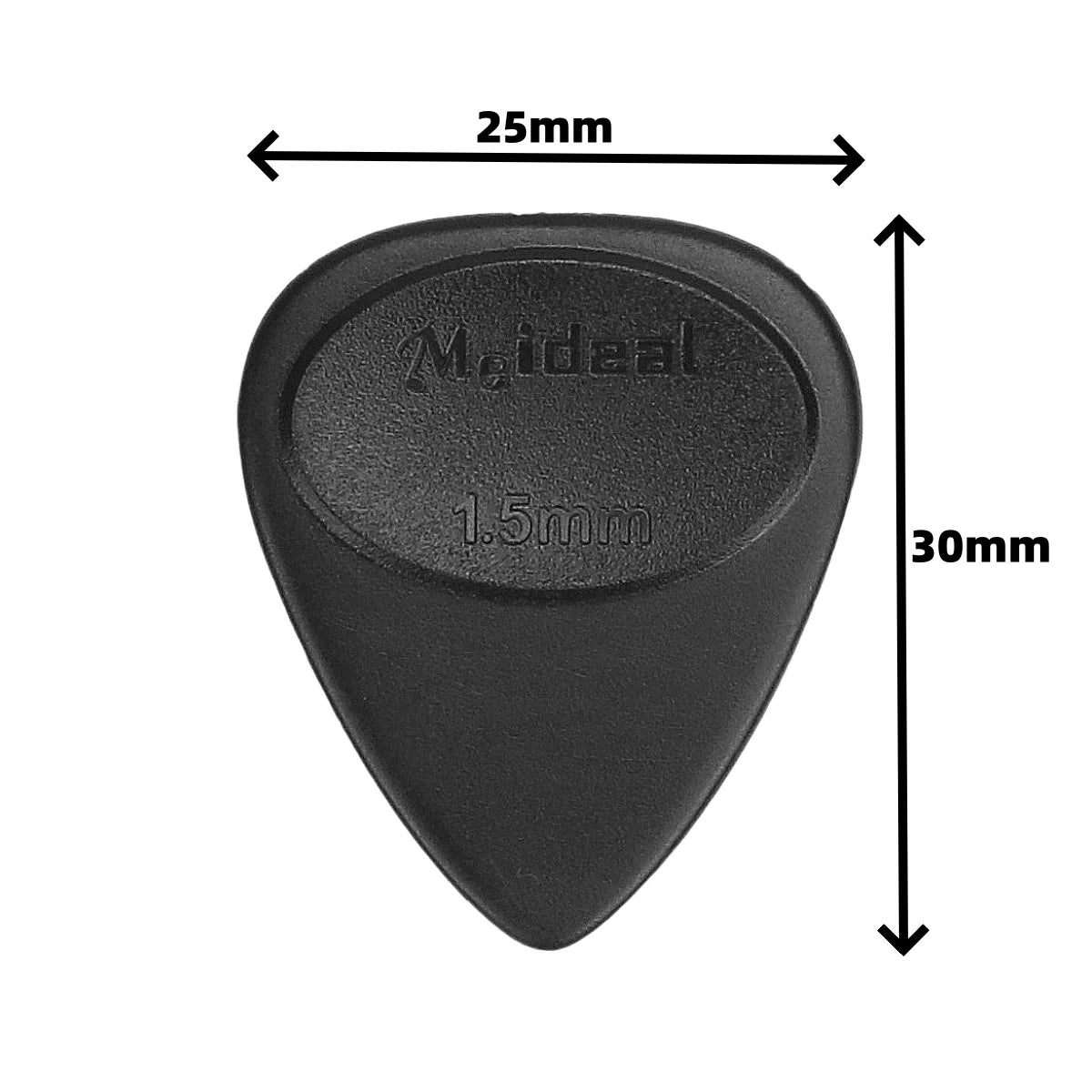 Meideal Guitar Pick ABS Anti-Slip &ndash; Matte Finish 0.46-1.5mm