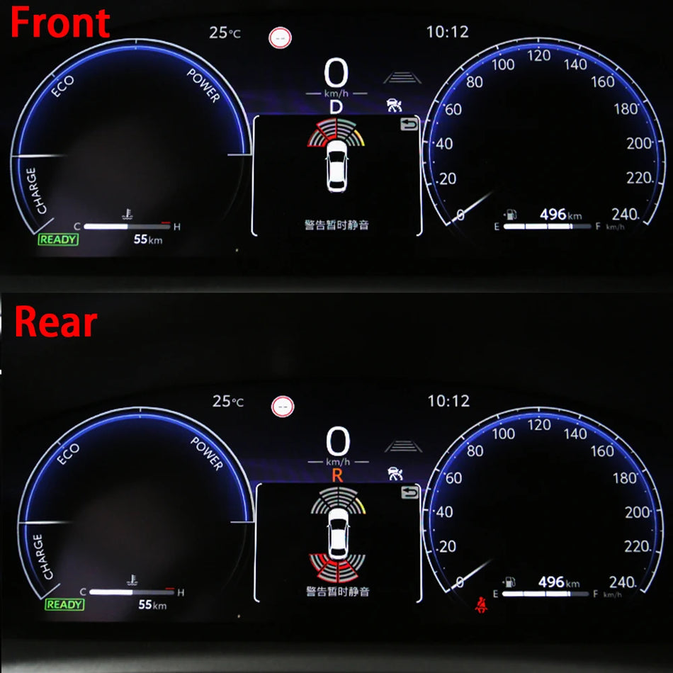 Σύστημα Συναγερμού Αντίστροφης Στάθμευσης για Toyota Corolla Auris Hybrid E210 Σετ Τεσσάρων Αισθητήρων
