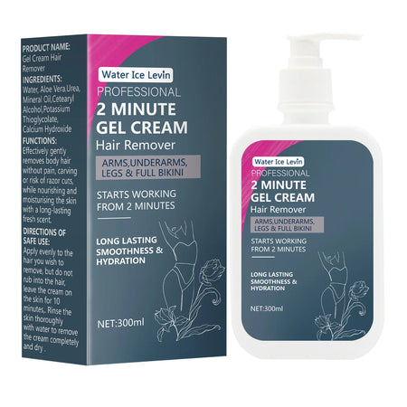 Water Ice Levin WA-18-5110 &ndash; Painless Hair Removal Cream with Growth Inhibitor 300ML 1