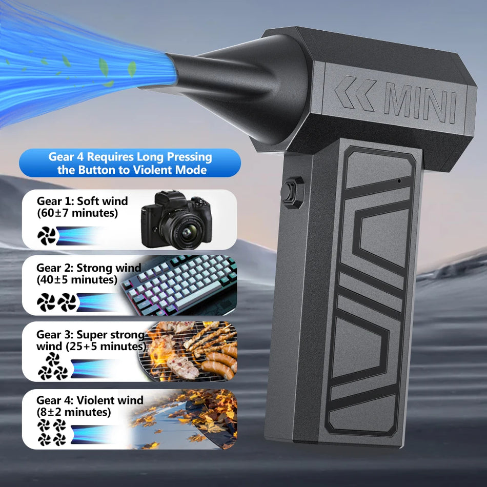 31177 Caravan RV Air Duster Turbo Blower 130000RPM With 5 Nozzles