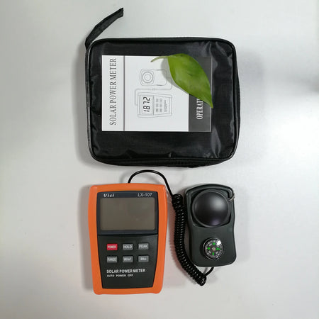 Vici LX107 Solar Power Meter &ndash; Ultra Light Data Tester LX107-NO BOX