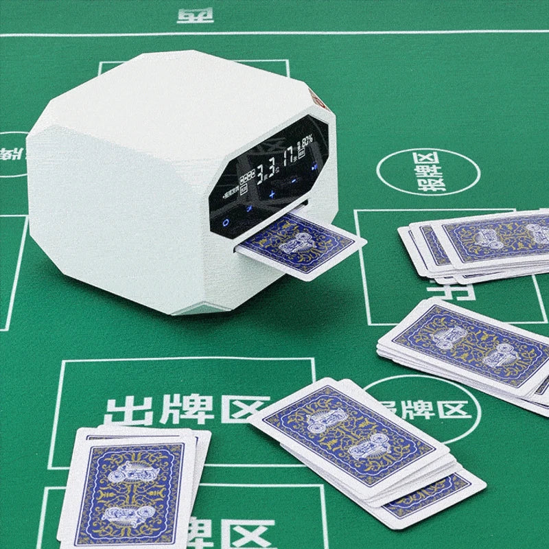 Rechargeable Automatic Card Dealer &ndash; 180/360 Rotation