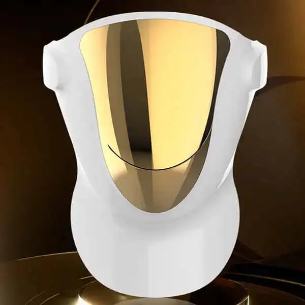 LED-fotons hudföryngringsmask med 807 LED-lampor rött och blått ljus för rynkreducering och ansikts- och nackvård