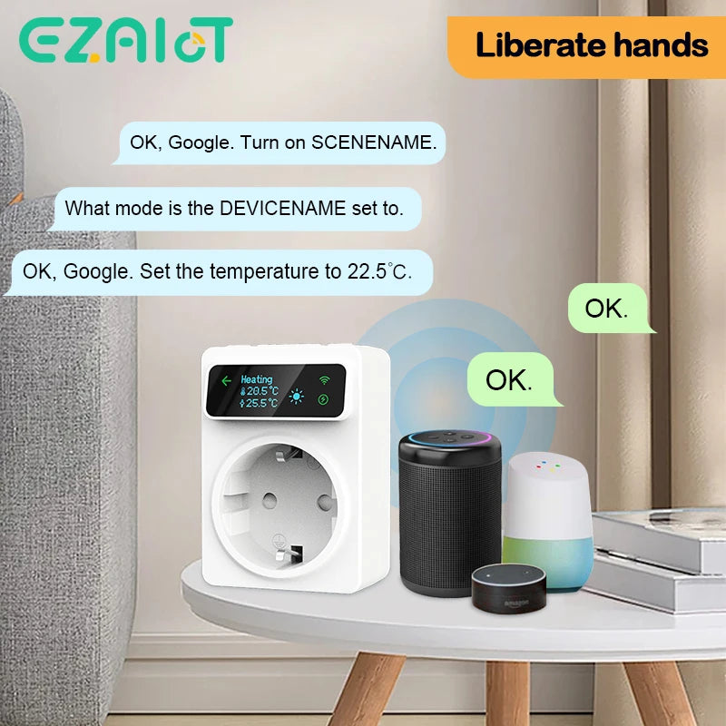 Tuya Smart Home WiFi Thermostat &ndash; Alexa And Google Home