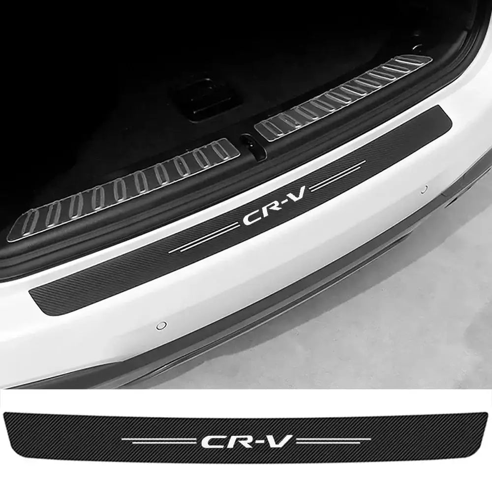Carbon Fiber Door Sill Protector For Honda CRV HRV Civic