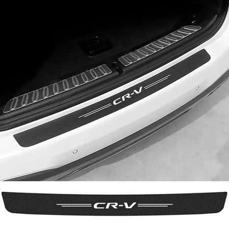 Carbon Fiber Door Sill Protector For Honda CRV HRV Civic