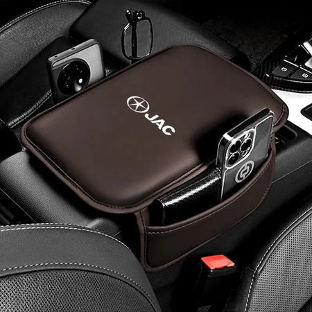 Center Console Arm Rest Protector Leather Car Armrest Box Pad Storage Pocket for JAC Motors T6 T8 T9 JS4 JS6 E30X accessories by InterCyprus Trading Ltd