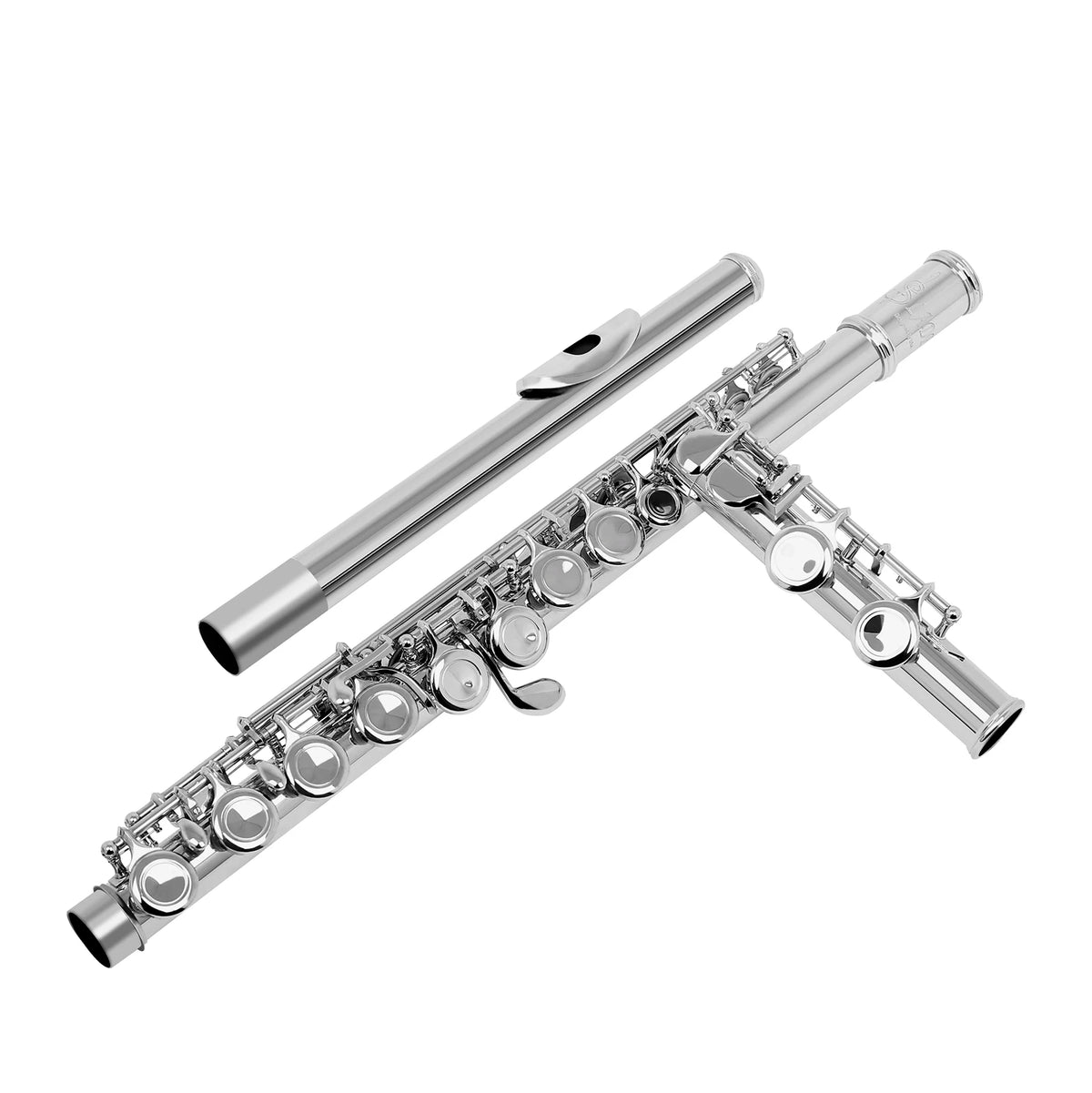 SLADE 16 Closed Holes C Key Transverse Flute - Bundle