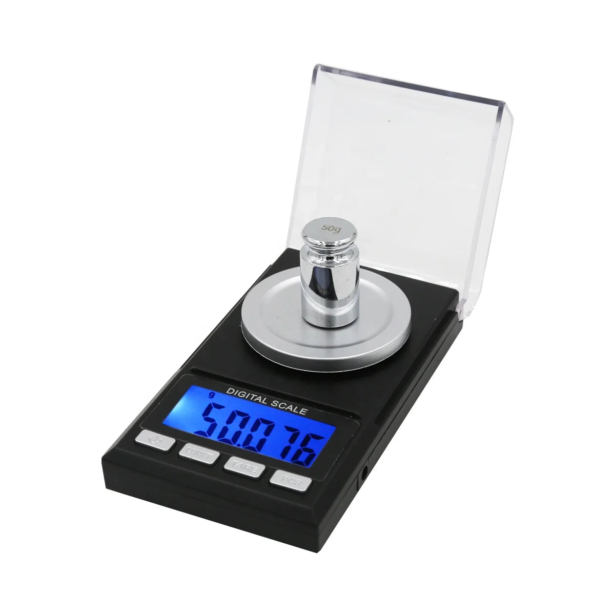 Mini Scale 50g/0.001g Portable Digital Scale &ndash; Backlit LCD