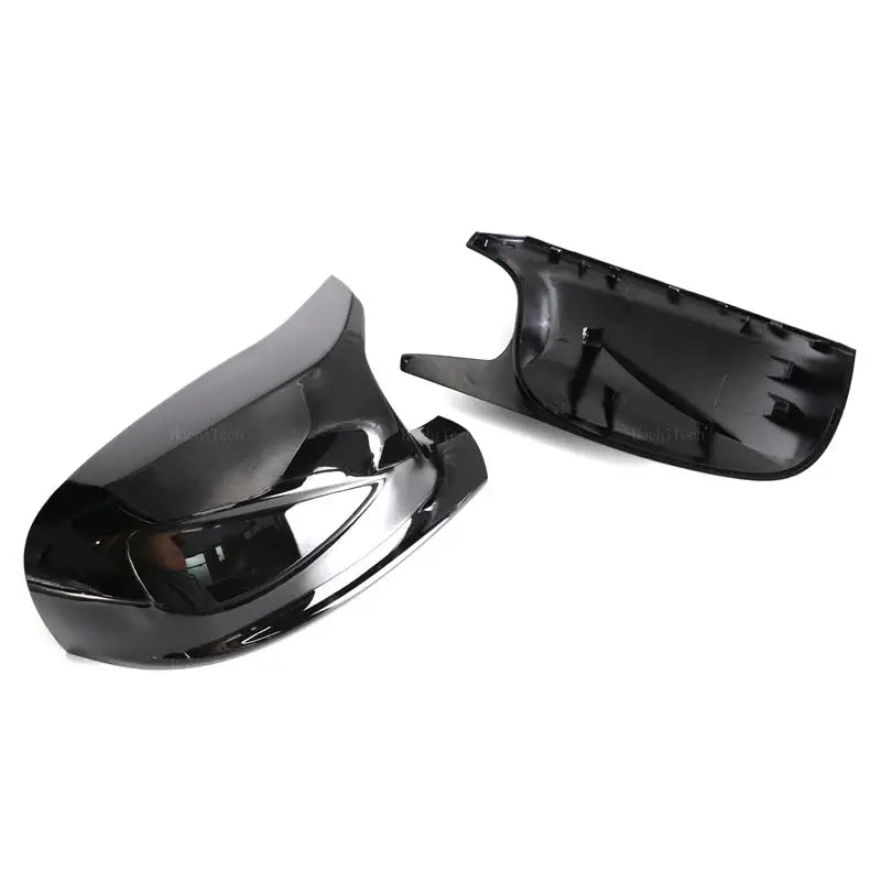 M Style Look Rearview Mirror Cover Cap Carbon Fiber Look Black for BMW X3 F25 X1 E84 Pre-LCI 2010 2011 2012 2013 Case by InterCyprus Trading Ltd