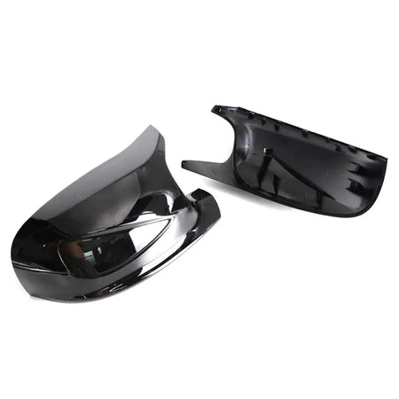 M Style Look Rearview Mirror Cover Cap Carbon Fiber Look Black for BMW X3 F25 X1 E84 Pre-LCI 2010 2011 2012 2013 Case by InterCyprus Trading Ltd
