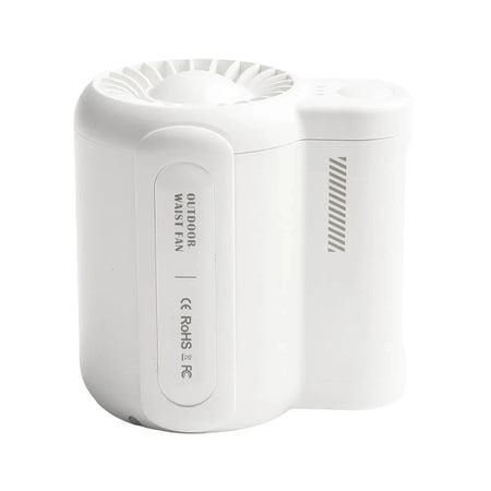 Portable Rechargeable Waist Fan Mini &ndash; 4500mAh Long Runtime