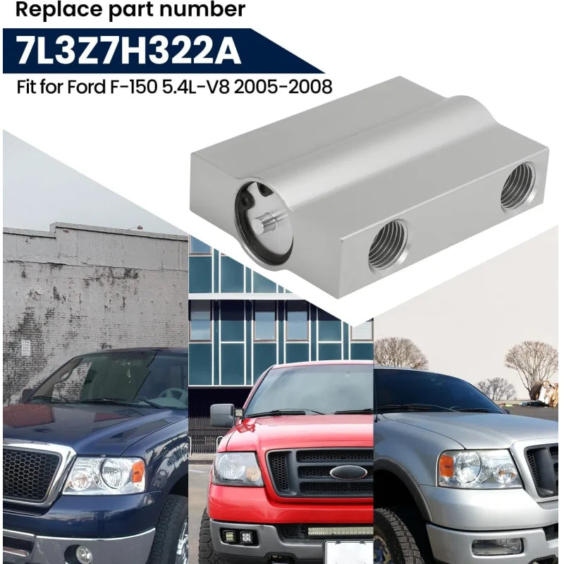 Vanne de refroidissement d'huile de transmission 7L3Z7H322A pour Ford F-150 2005-2008 5.4L V8