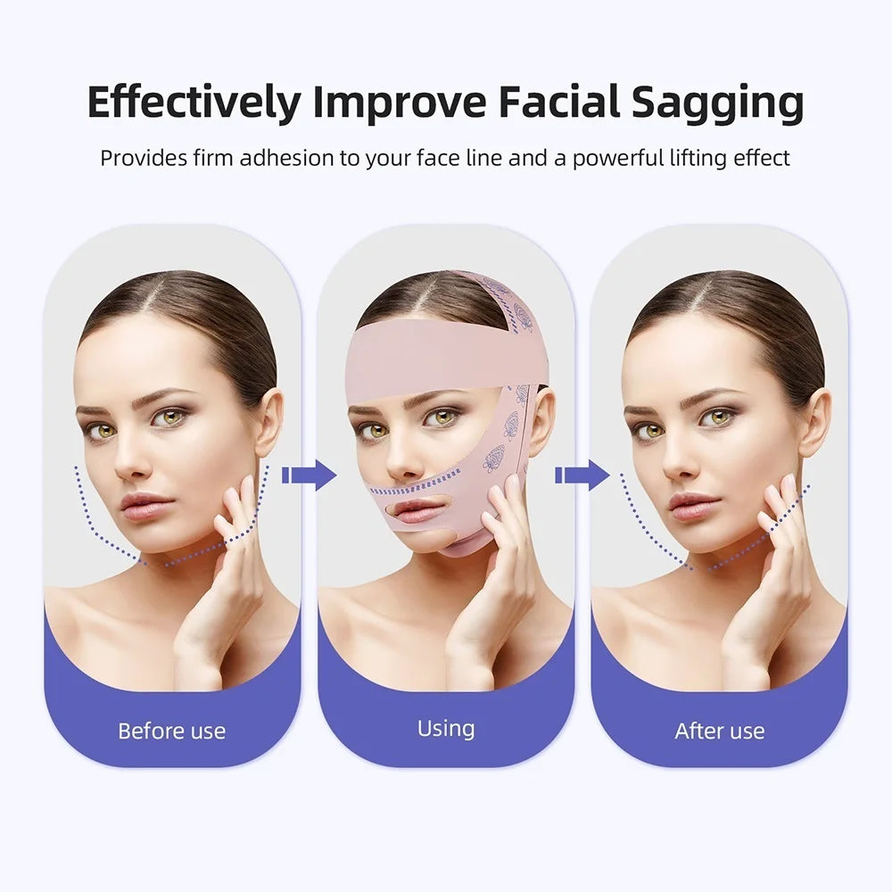 Reusable Face Slimming Bandage &ndash; V Line Face Shaper for Chin and Cheek Lift