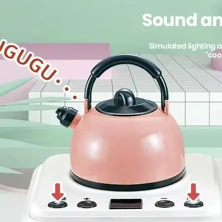 Kids Mini Kitchen Accessories Set &ndash; Induction Pretend Play