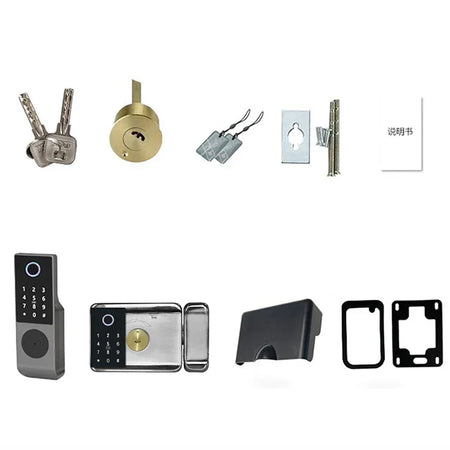 TTLock WIFI Double Side Fingerprint Lock - IP66 Waterproof