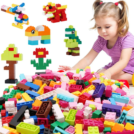 KACUU 1000 Pieces DIY Building Blocks &ndash; Creative Educational Fun for Children