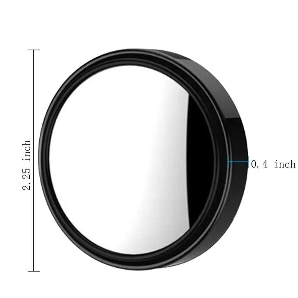 AKAMATE 2PCS Small Round Mirror &ndash; 360 Degree Adjustable