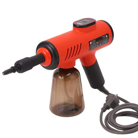 High-Pressure Handheld Steam Cleaner - 1200W for Household &amp; Kitchen Red / 220-240V / EU