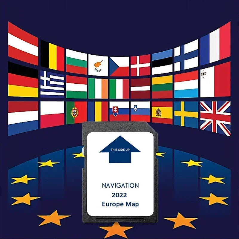 8GB SD Map Card IVECO XP Daily &ndash; Europe 2022 Update CHINA