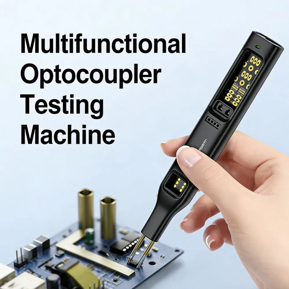 Optokytkin Testeri Käsikäyttöinen IC-testeri Transistorilla, Diodeilla ja Triodimittarilla