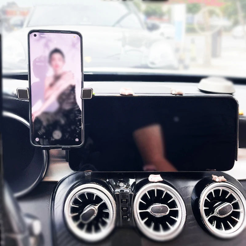 Mercedes GLC 10 tum skärm biltelefonhållare fast bas