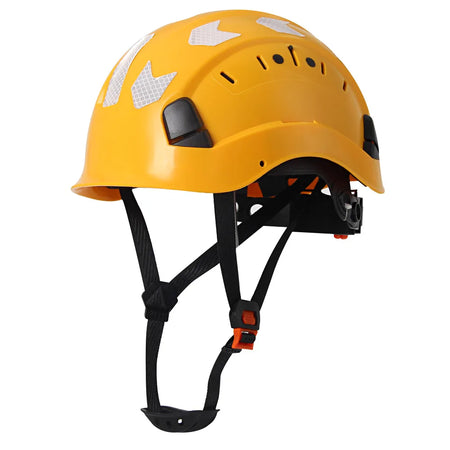 SF06 CE Construction Safety Helmet &ndash; Reflective Stickers Yellow