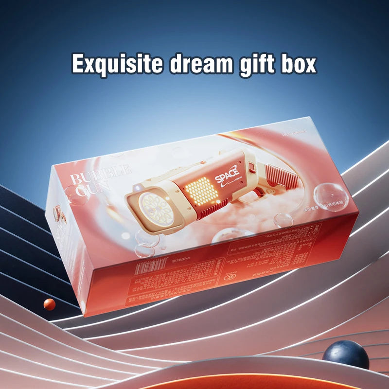 2025 Electric Bubble Gun &ndash; Full Automatic Soap Blower for Kids